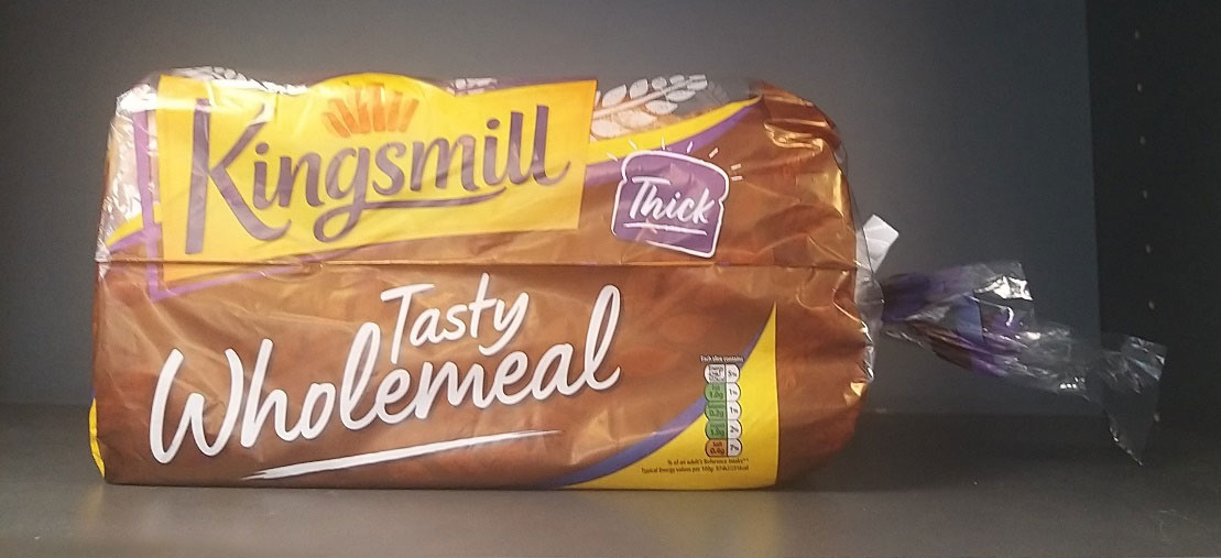 Kingsmill Tasty Wholemeal Thick 800g